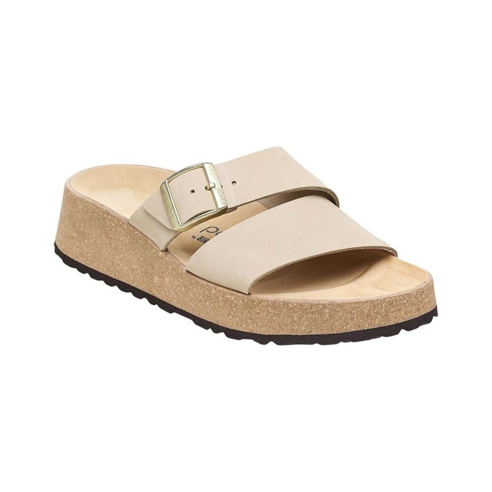 Birkenstock Almina Nubuck Sandal, Tan